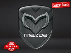 Mazda Emblemi Auto Personalizzati Forti Stellari Premium